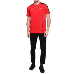 Tee-shirt Puma Scuderia Ferrari T7 -Hommes Vêtements Magasin tee shirt puma scuderia ferrari t7 4