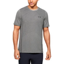 Tee-shirt Under Armour SEAMLESS WAVE 10 Tee-shirt Under Armour SEAMLESS WAVE -Hommes Vêtements Magasin tee shirt under armour seamless wave 2