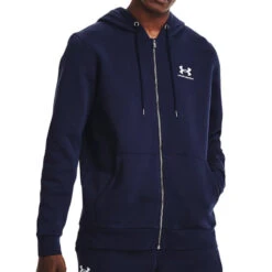 Sweat à Capuche Under Armour UA ESSENTIEAL FLEECE FZ 10 Sweat à Capuche Under Armour UA ESSENTIEAL FLEECE FZ -Hommes Vêtements Magasin under armour 46
