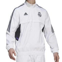 Veste De Survêtement Adidas REAL MADRID PRESENTATION -Hommes Vêtements Magasin veste de survetement adidas real madrid presentation 2