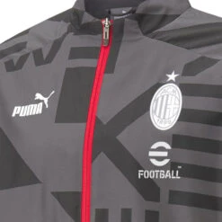 Veste De Survêtement Puma A.C. Milan Homme Pre-Match -Hommes Vêtements Magasin veste de survetement puma ac milan homme pre match 2