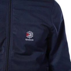 Sweat Reebok TAPED TRACK TOP -Hommes Vêtements Magasin veste de survetement reebok classics ref dt8148 5